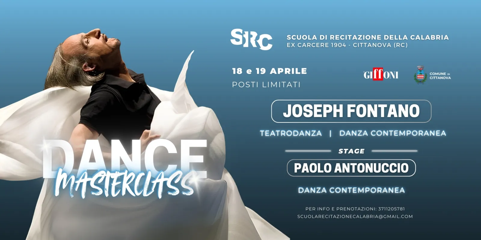 DANCE MASTERCLASS & Stage alla SRC!